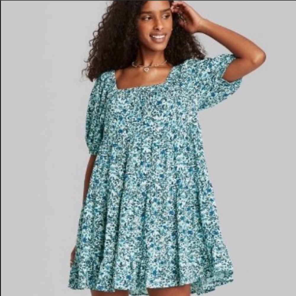 Wild Fable square neck dress